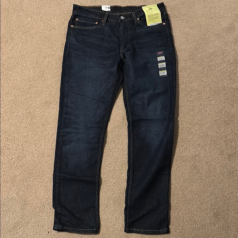 Men's Levi Slim Fit Dark Wash Jeans